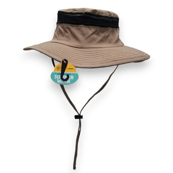 24/7 Life Outdoor‎ Breathable Larry Bucket Hat In Taupe - Size OS - Picture 2 of 7